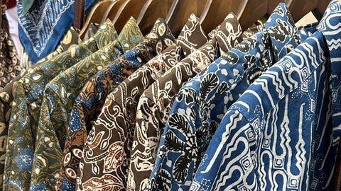 The Batik Library goes to Long Beach, California