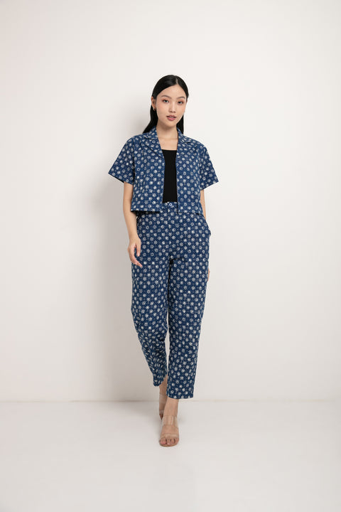 Crop Top - Truntum Blue