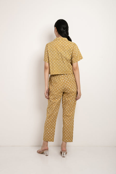 Crop Top - Truntum Yellow