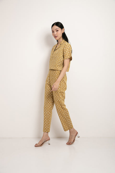 Crop Top - Truntum Yellow