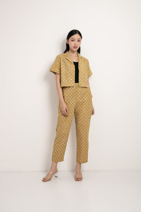 Crop Top - Truntum Yellow