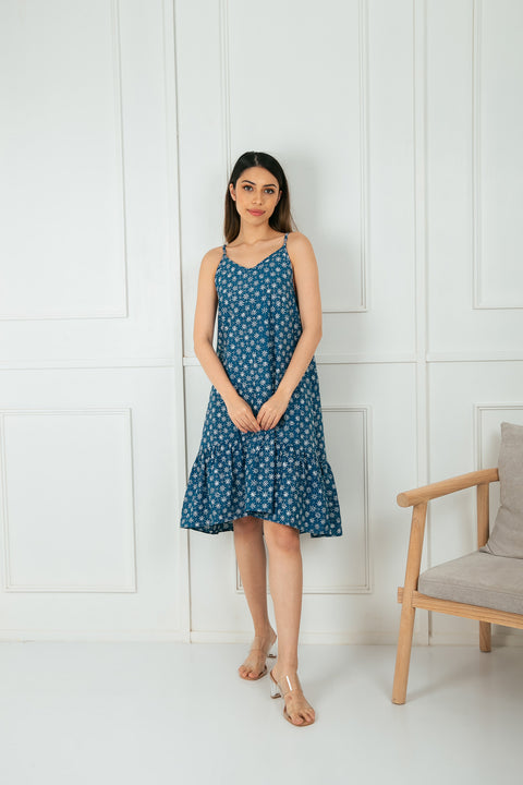 Dress - Truntum Blue