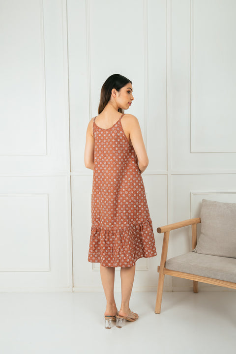 Dress - Truntum Teracotta
