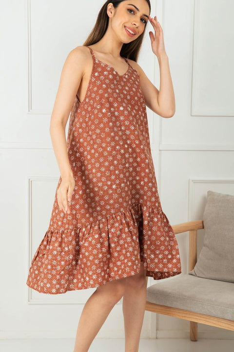 Dress - Truntum Teracotta