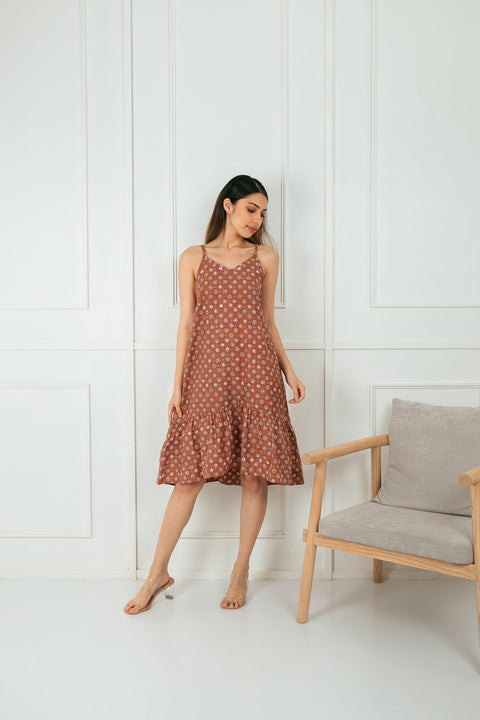 Dress - Truntum Teracotta