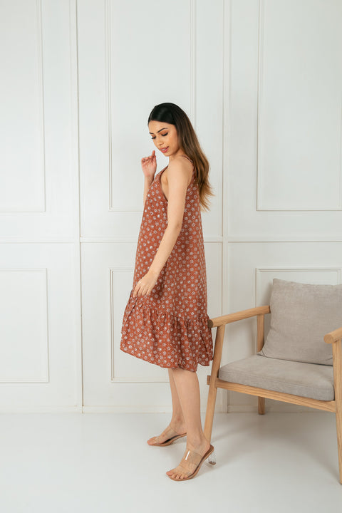 Dress - Truntum Teracotta