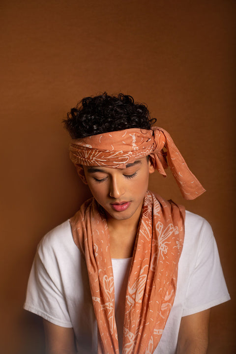Dragonfly & Beetle | 'Batik Tulis' Scarves