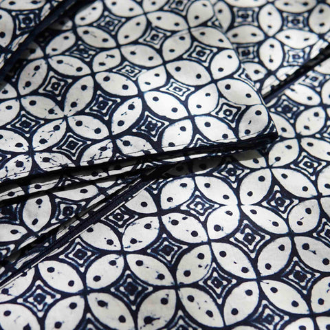 Table Runner - Kawung Indigo