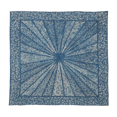 indonesian batik bandana handkerchief vancouver portland toronto new york america naturally sustainable clothing slow fashion indigo dye batik clothing  the batik library product bandana preview pre order