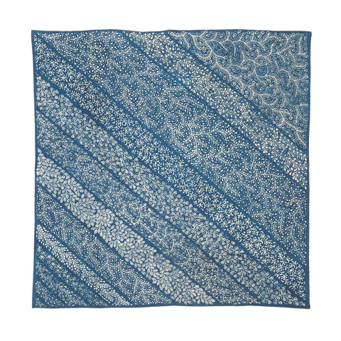 indonesian batik bandana handkerchief vancouver portland toronto new york america naturally sustainable clothing slow fashion indigo dye batik clothing
