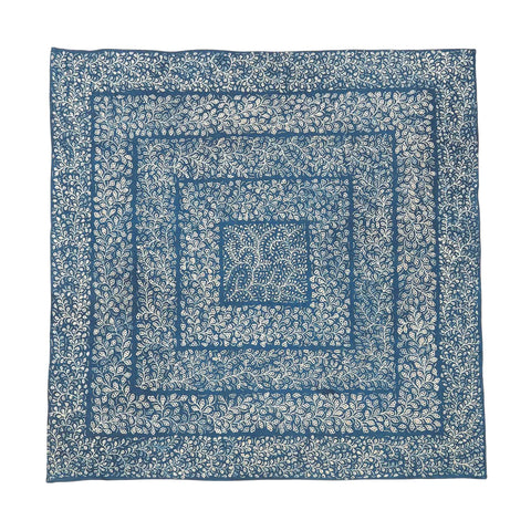 indonesian batik bandana handkerchief vancouver portland toronto new york america naturally sustainable clothing slow fashion indigo dye batik clothing  the batik library product bandana preview pre order