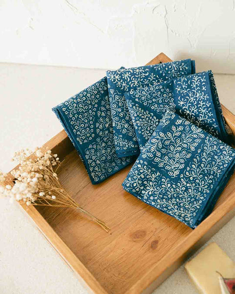indonesian batik bandana handkerchief vancouver portland toronto new york america naturally sustainable clothing slow fashion indigo dye batik clothing Edit alt text