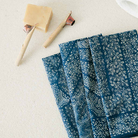 indonesian batik bandana handkerchief vancouver portland toronto new york america naturally sustainable clothing slow fashion indigo dye batik clothing Edit alt text