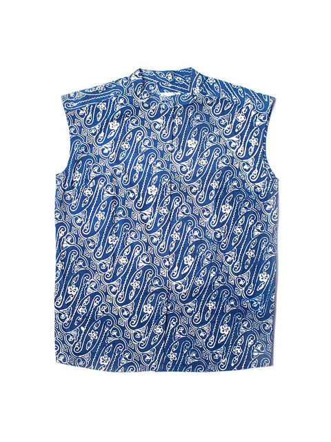 Biru Parang Sleeveless Shirt