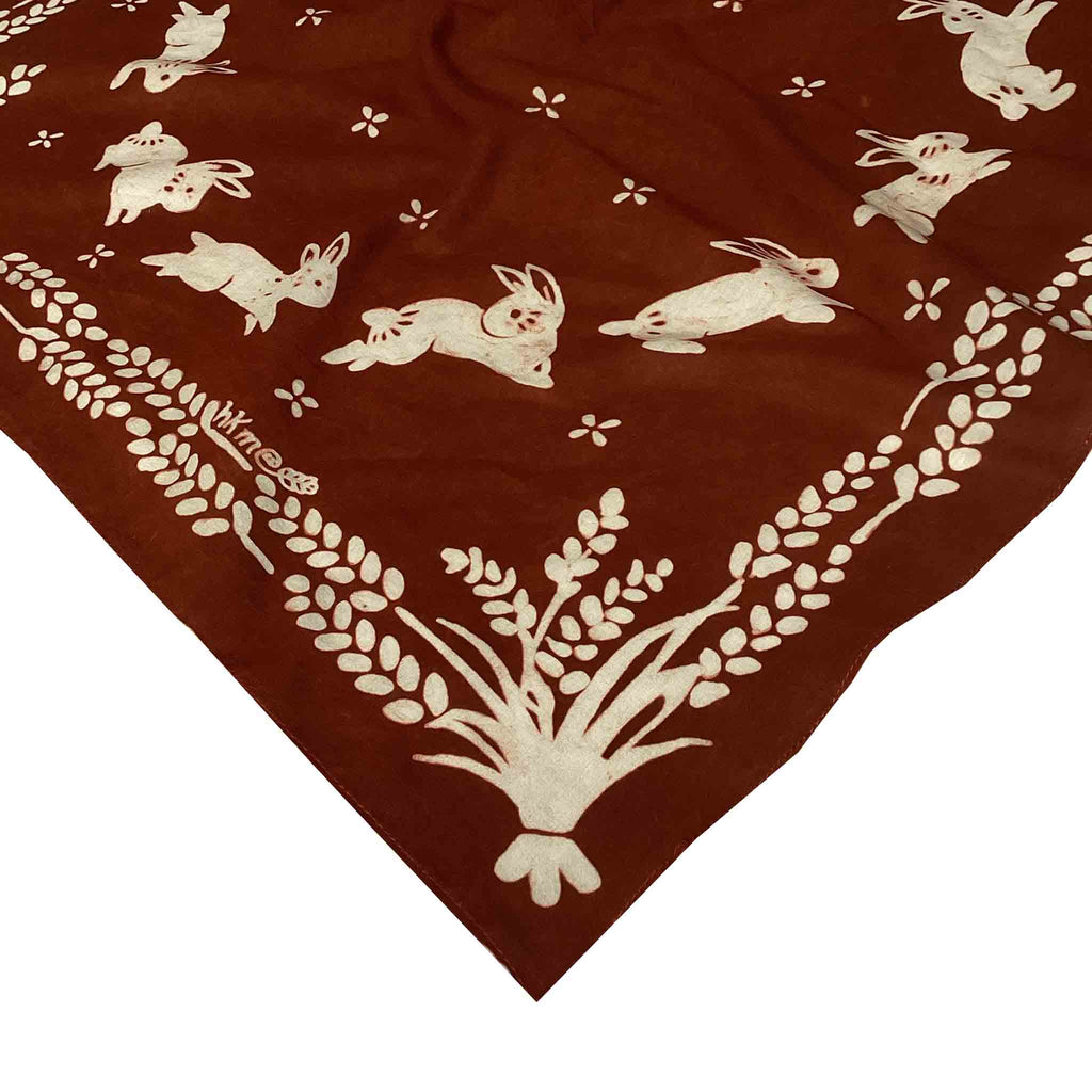 Meadow Rabbit | Lunar New Year Special Batik Bandana Handkerchief – The ...
