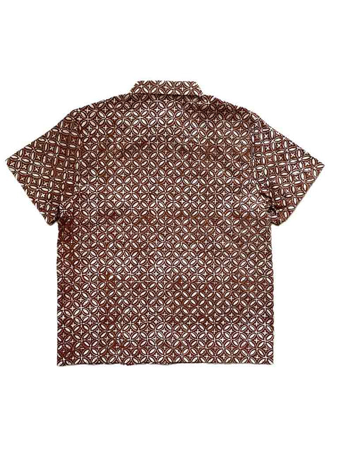 Shirt - Kawung Teracotta