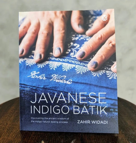 Javanese Indigo Batik Book by Zahir Widadi