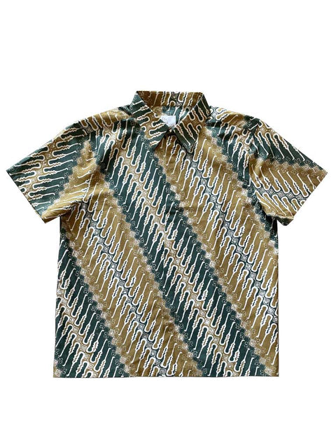 Shirt - Parang Green Gold